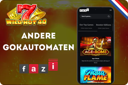 Fazi Gaming slots collectie vergelijking